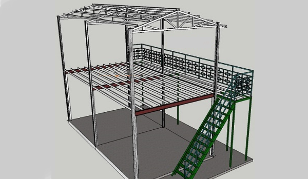 Thi công Khung sàn thép Thi công Khung sàn thép